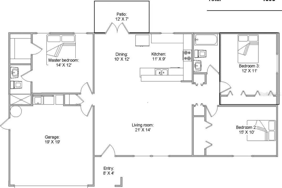 Image 3 of 3 For 4519 Walker Street