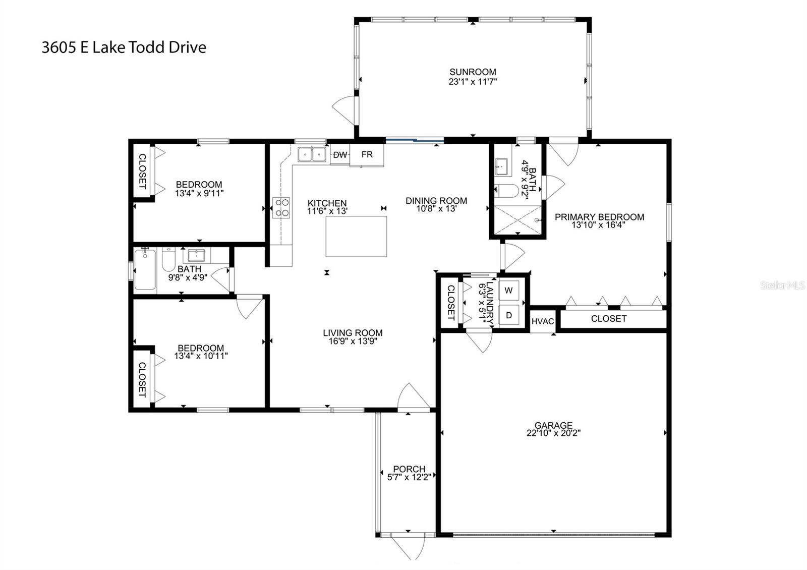 Listing photo id 33 for 3605 Lake Todd Drive