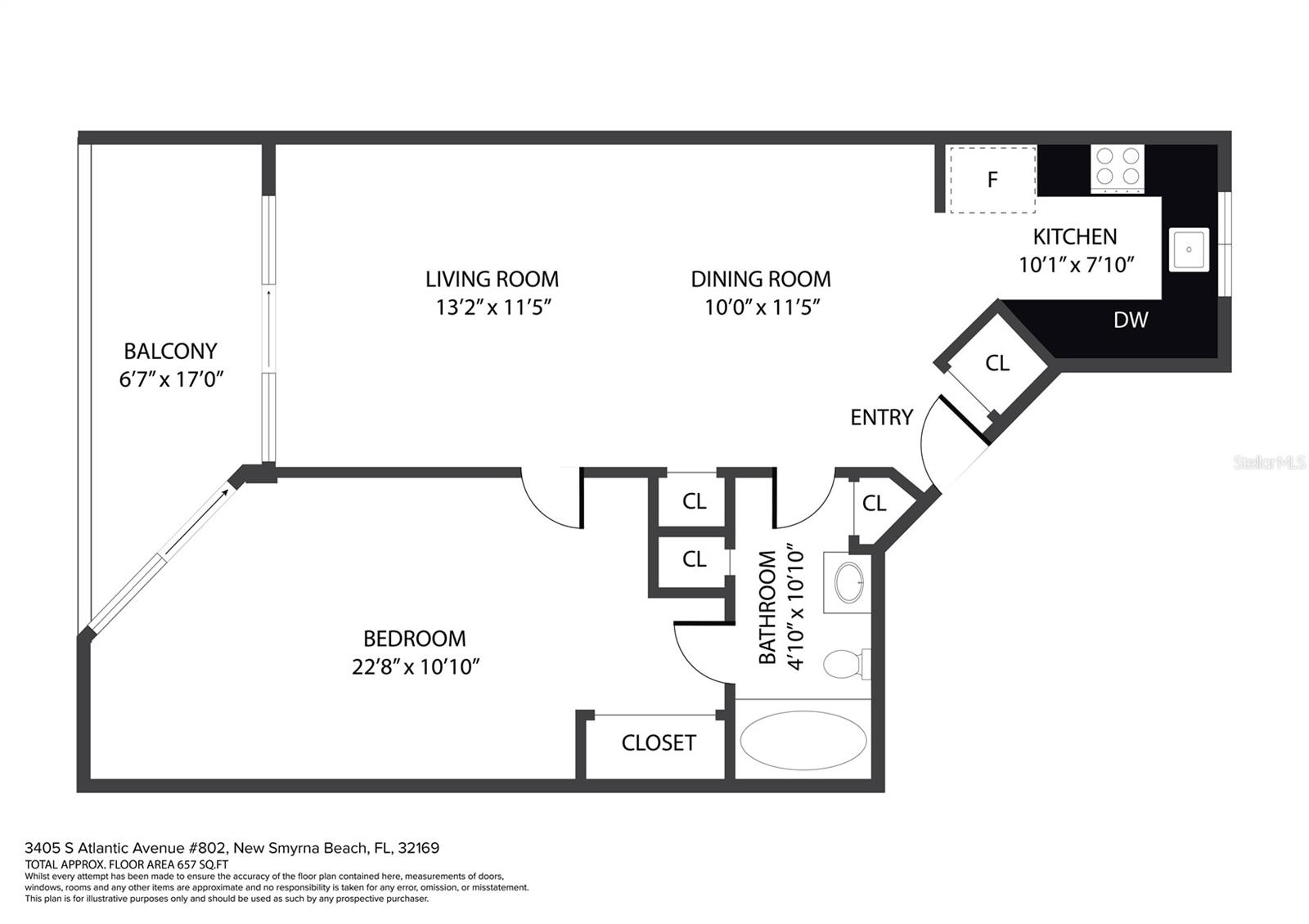 Image 21 of 21 For 3405 Atlantic Avenue 802