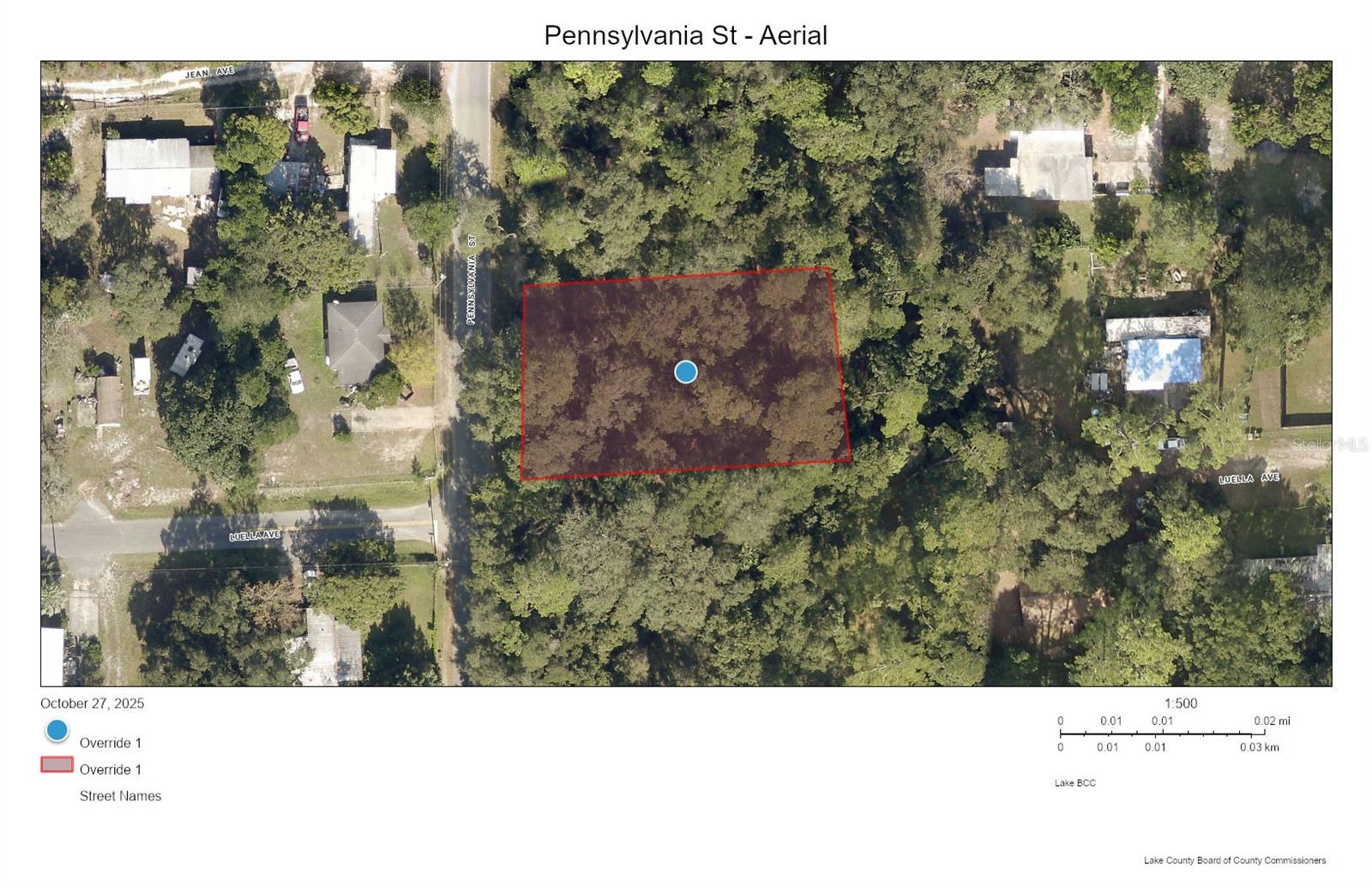 Listing Details for Pennsylvania Street, PAISLEY, FL 32767