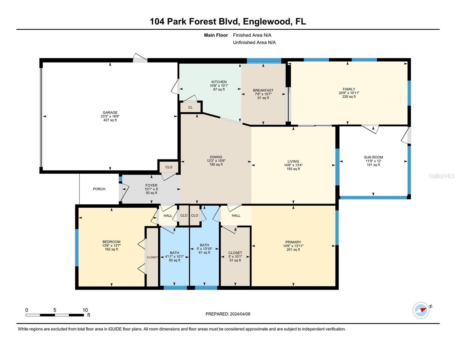 Image 5 of 41 For 104 Park Forest Boulevard