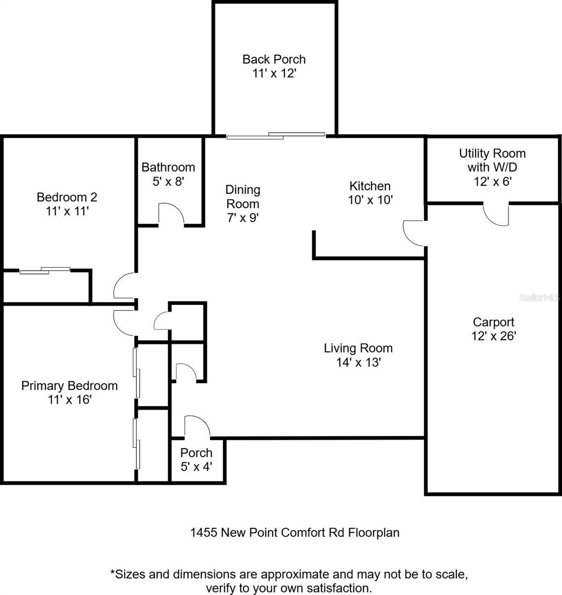 Image 12 of 30 For 1455 New Point Comfort Road