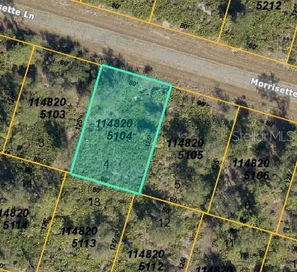 Details for Lot 4 Morrisette Lane, NORTH PORT, FL 34288