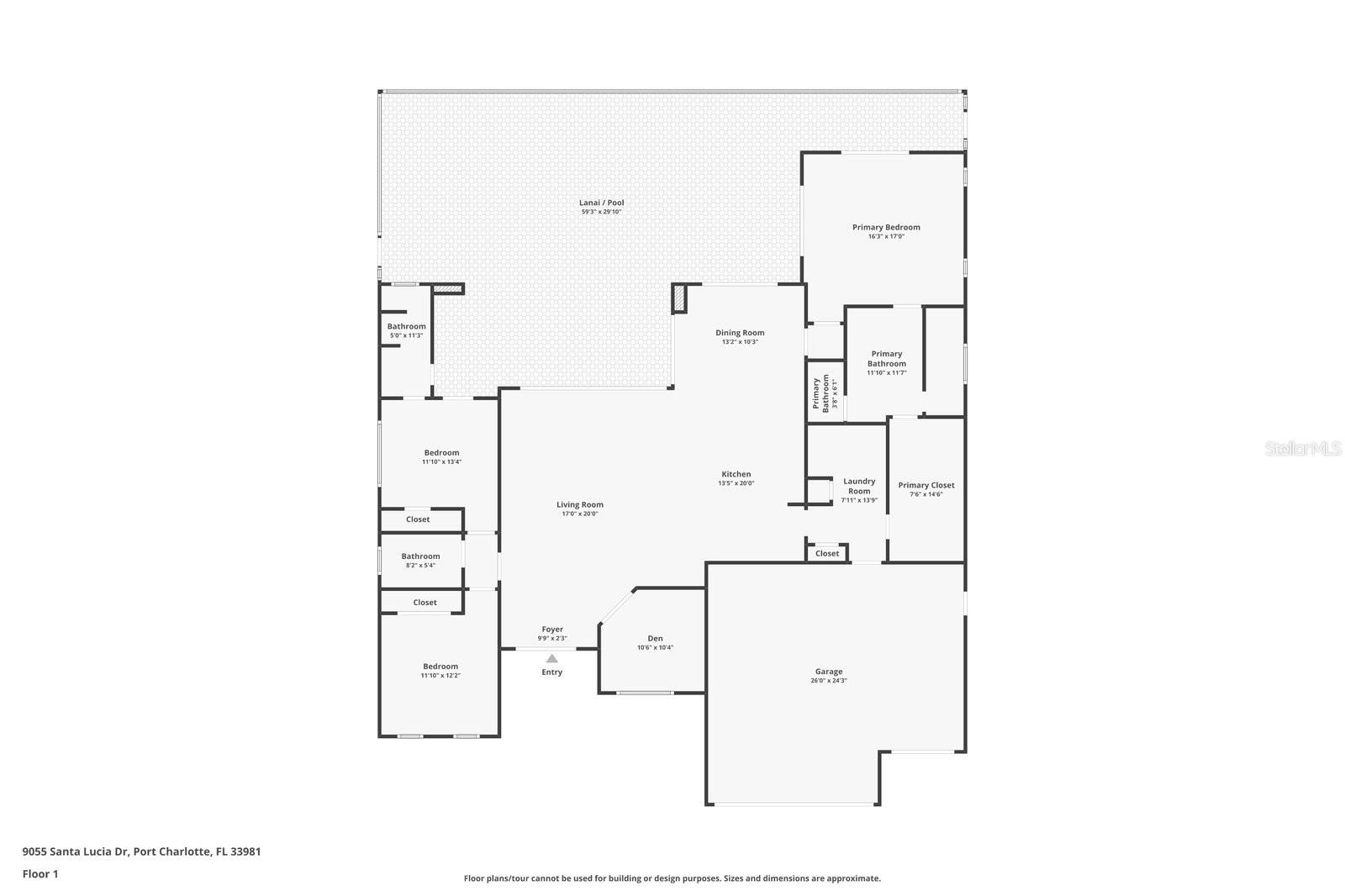 Image 60 of 60 For 9055 Santa Lucia Drive