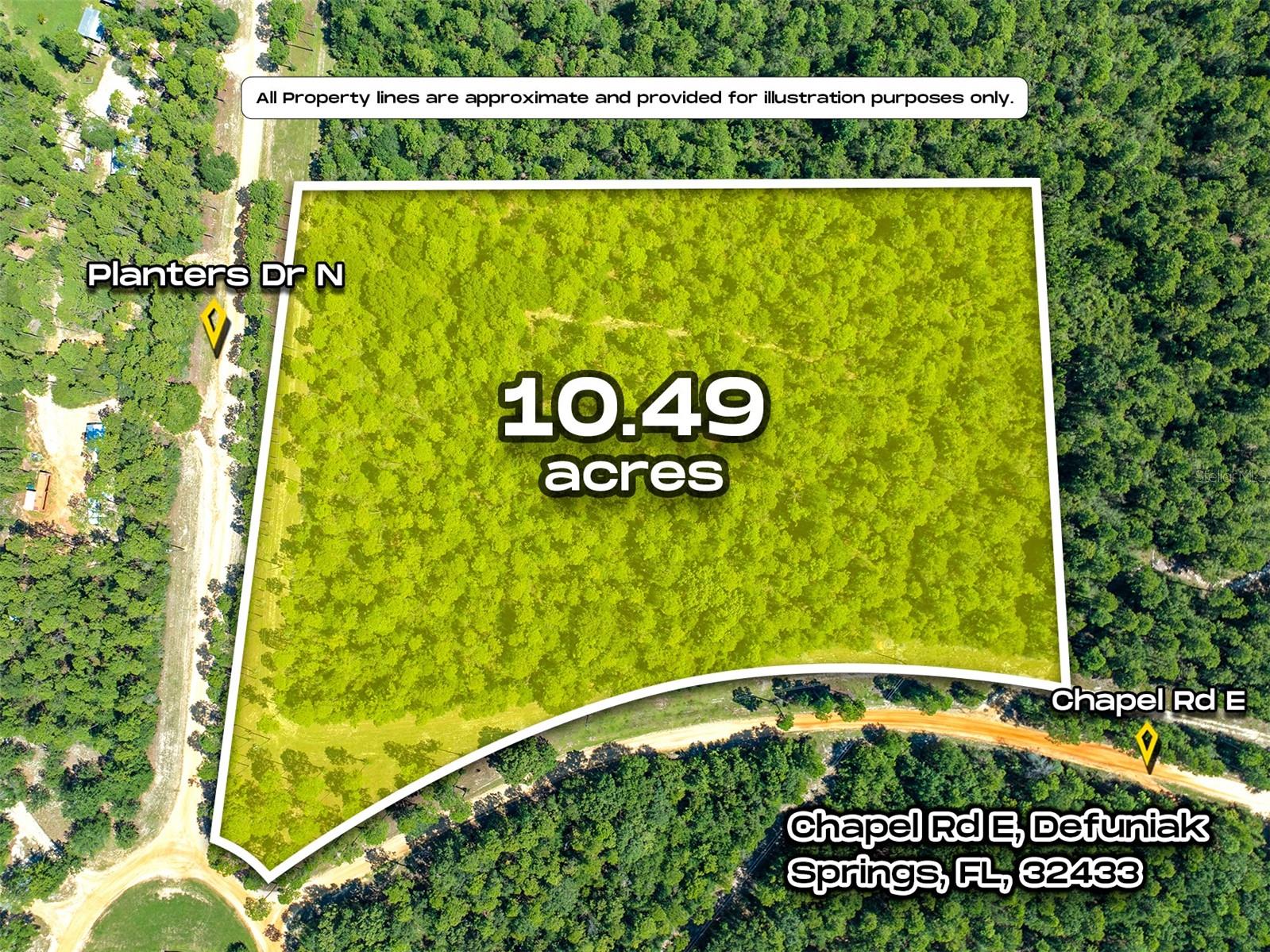 Details for Chapel Road E, LAUREL HILL, FL 32567