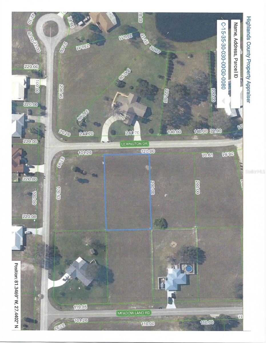 Details for 409 Lexington Drive, SEBRING, FL 33876