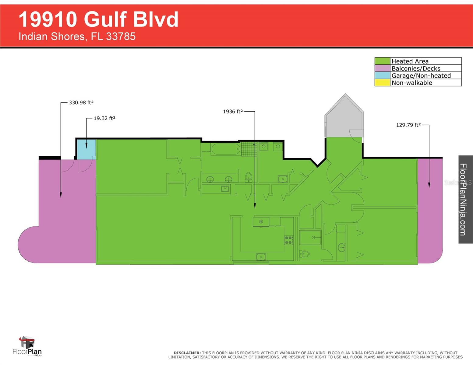 Image 46 of 76 For 19910 Gulf Boulevard 101