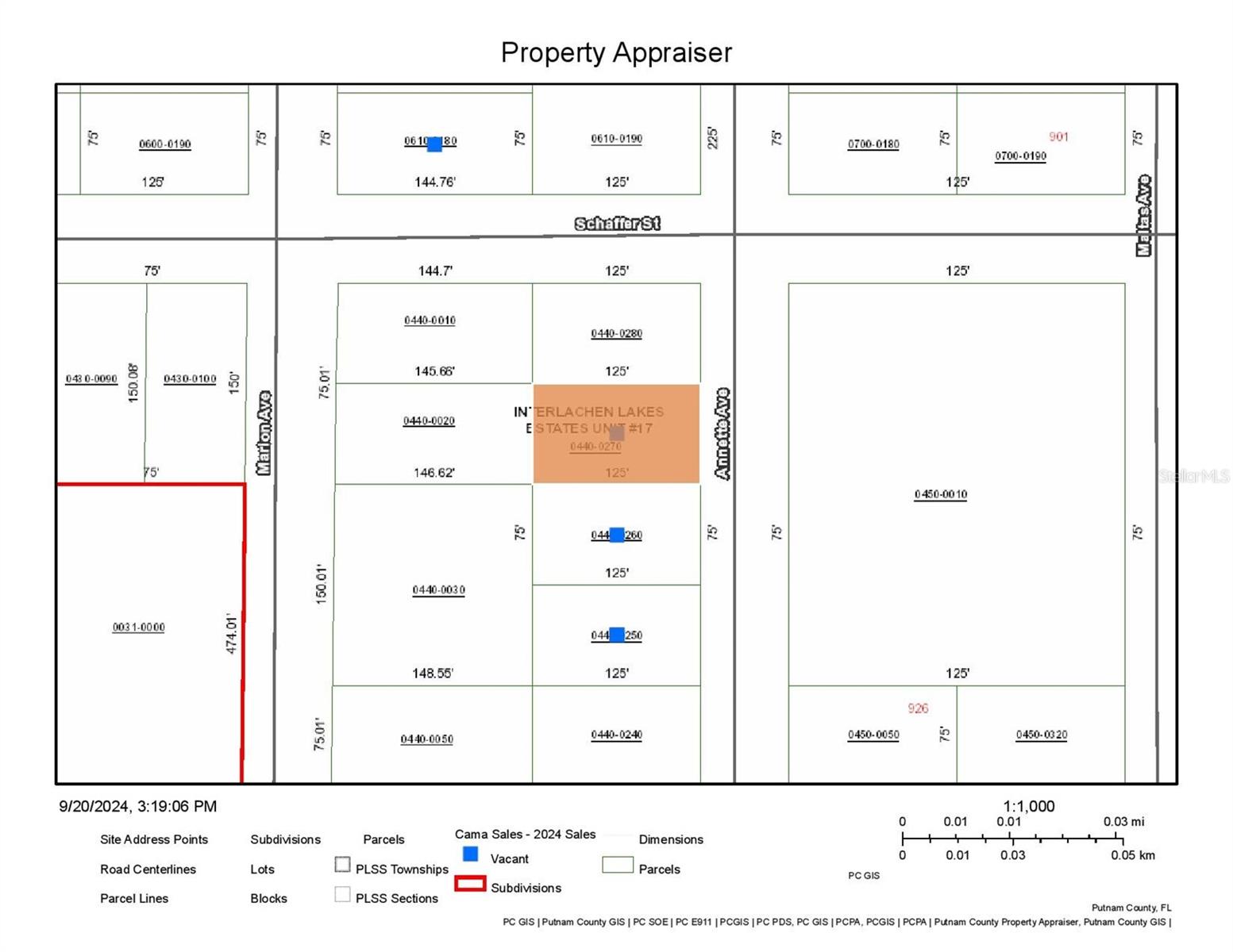 Details for 933 Annette Avenue, INTERLACHEN, FL 32148