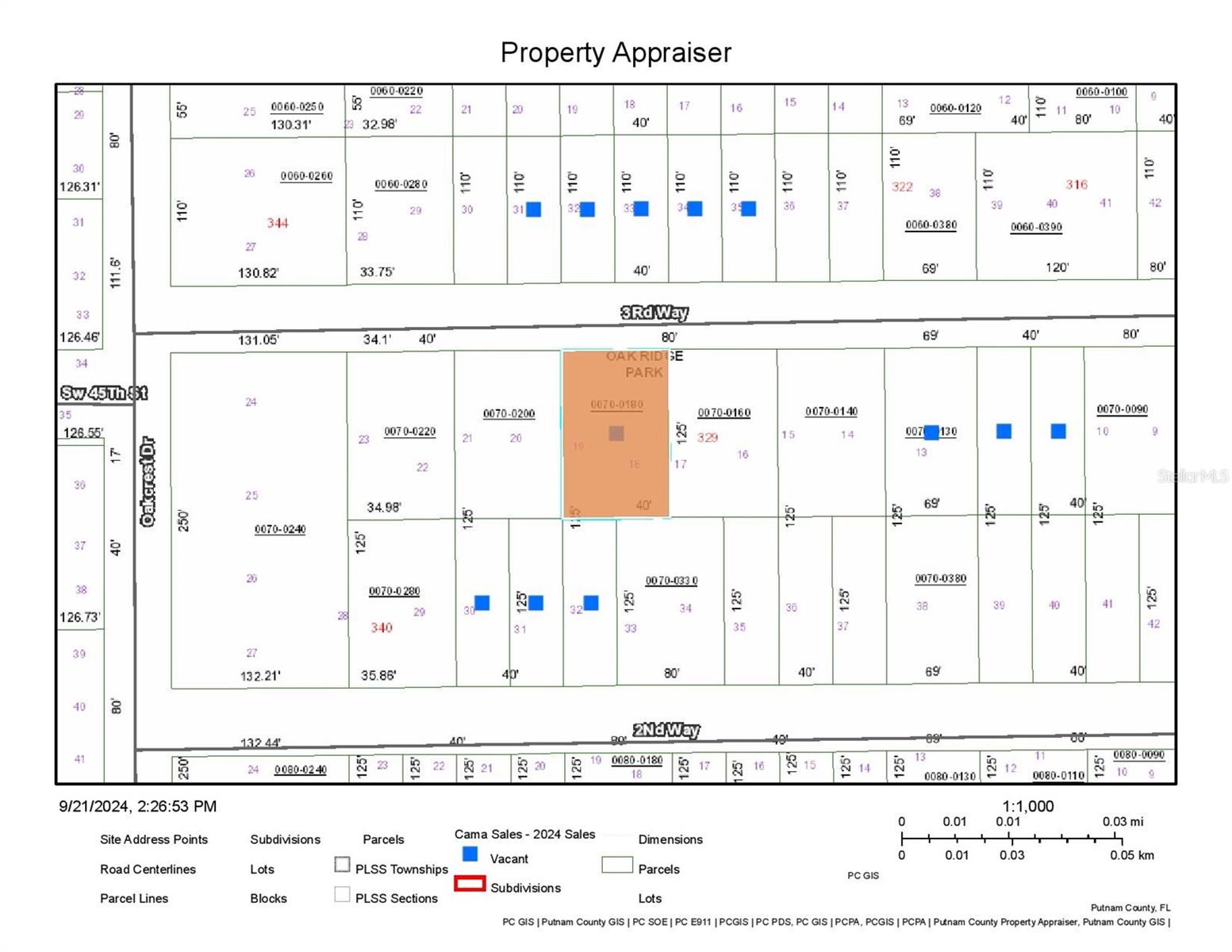 Details for 333 3rd Way , INTERLACHEN, FL 32148