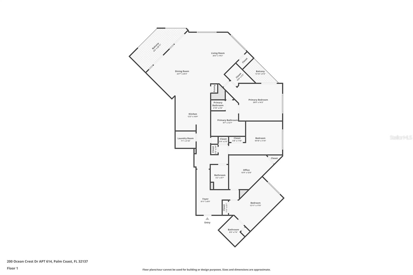 Image 3 of 91 For 200 Ocean Crest Drive 614