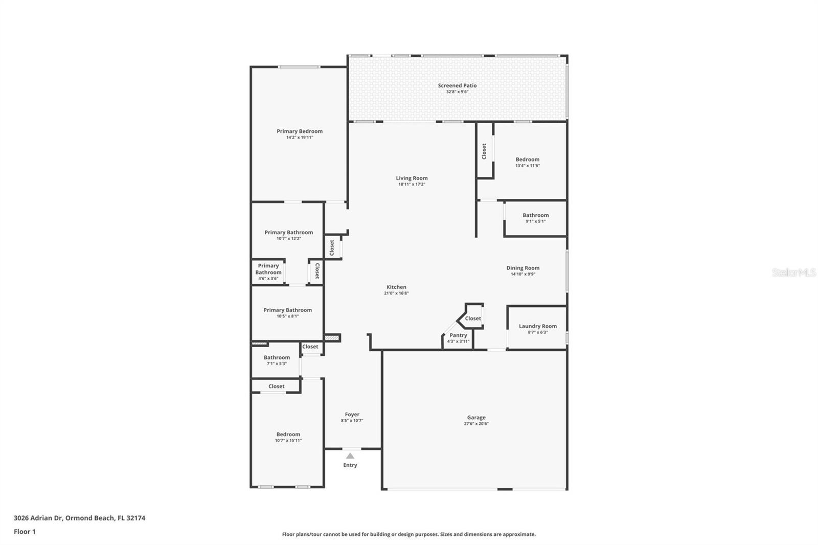 Image 61 of 61 For 3026 Adrian Drive
