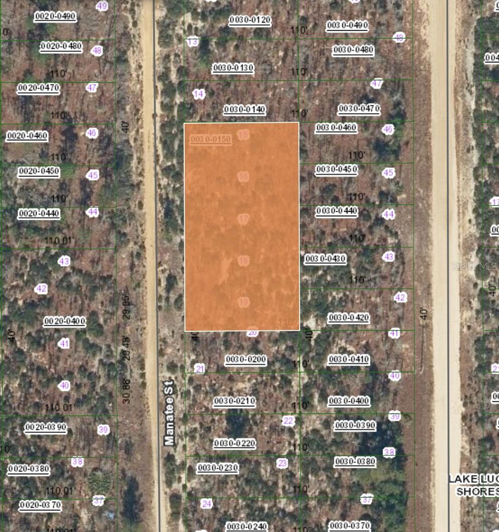 Details for Xx Manatee Street, INTERLACHEN, FL 32148