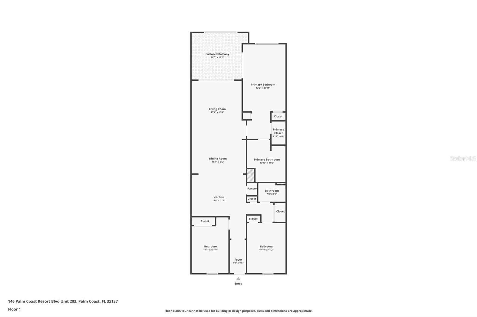 Image 6 of 56 For 146 Palm Coast Resort Boulevard 203