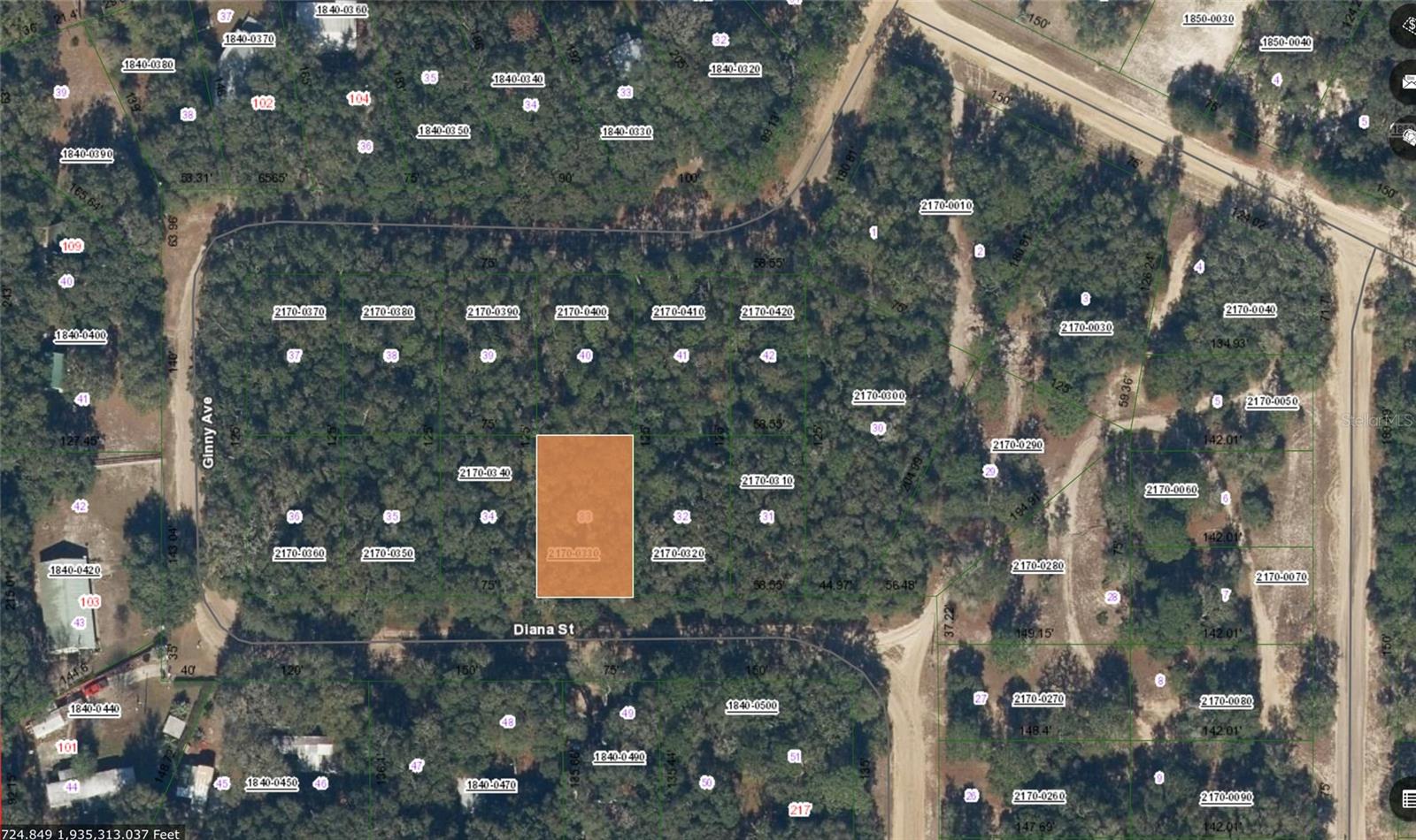 Details for Diana Street, INTERLACHEN, FL 32148