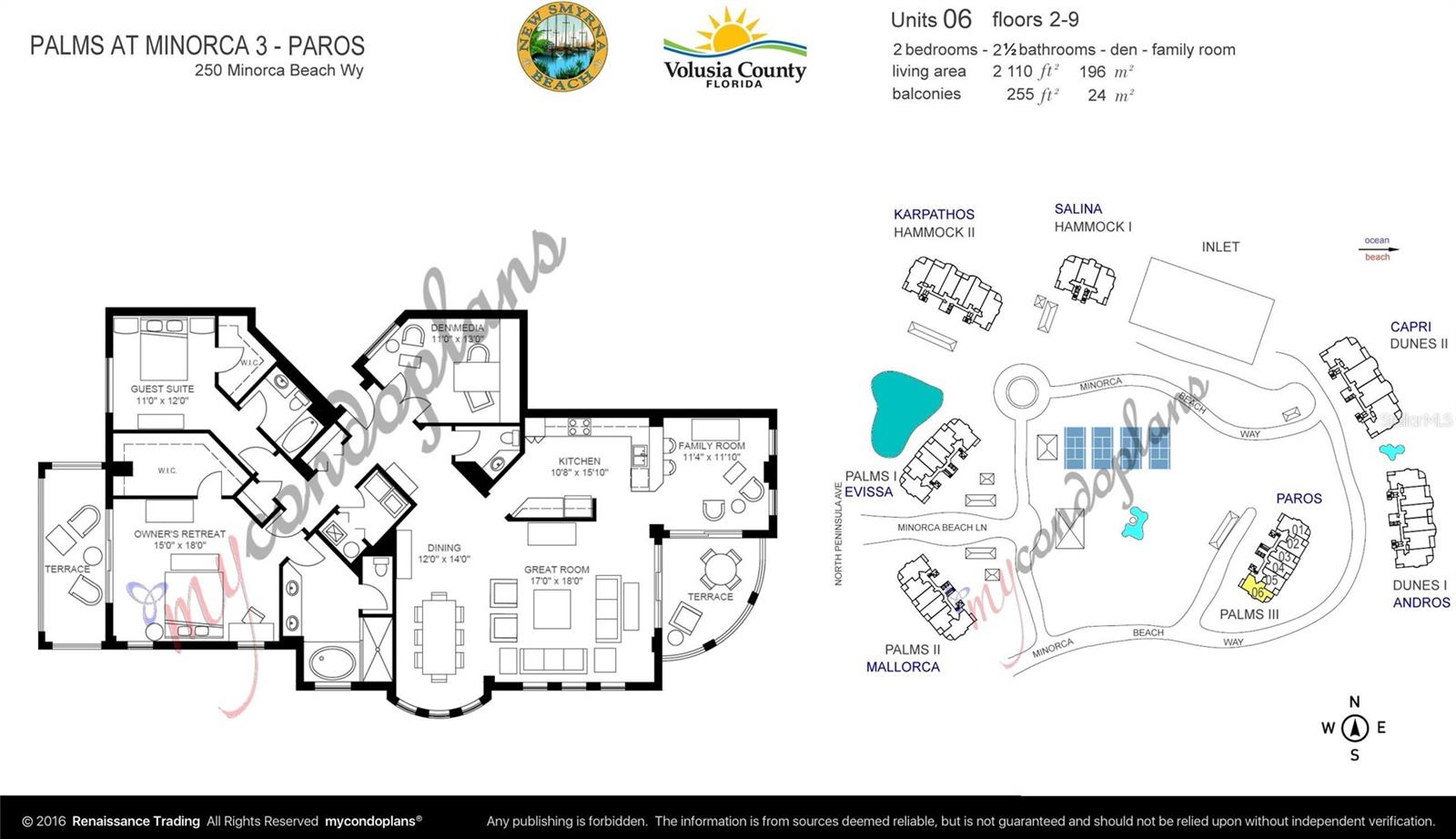 Image 43 of 43 For 250 Minorca Beach Way 406