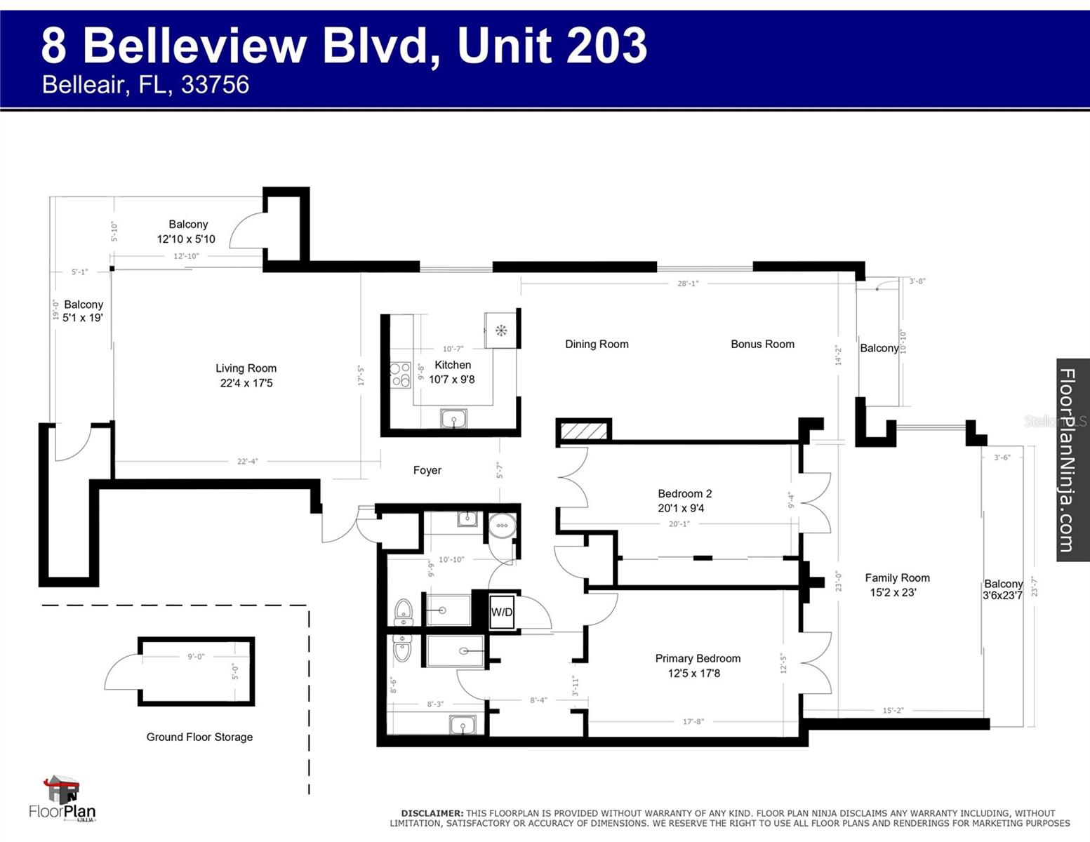 Image 39 of 55 For 8 Belleview Boulevard 203