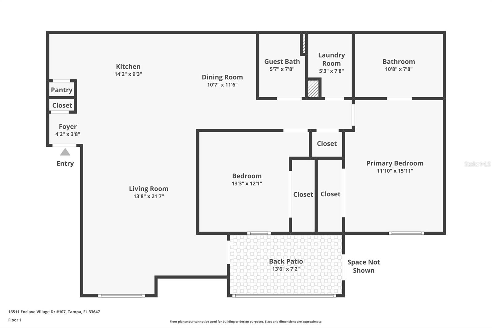 Image 21 of 21 For 16511 Enclave Village Drive 107