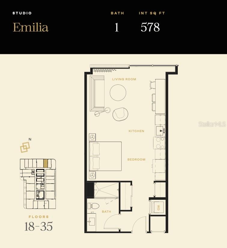Listing photo id 15 for 1101 Jackson Street 1806