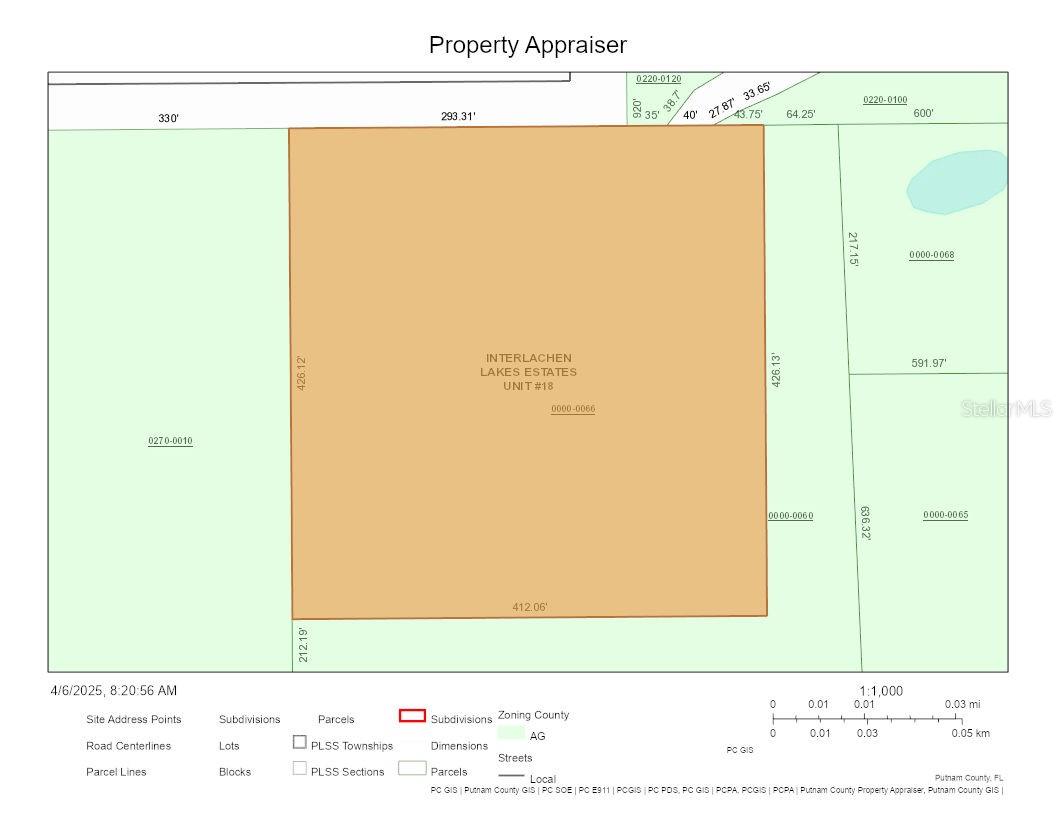 Details for 135 Buckles Drive, PALATKA, FL 32177