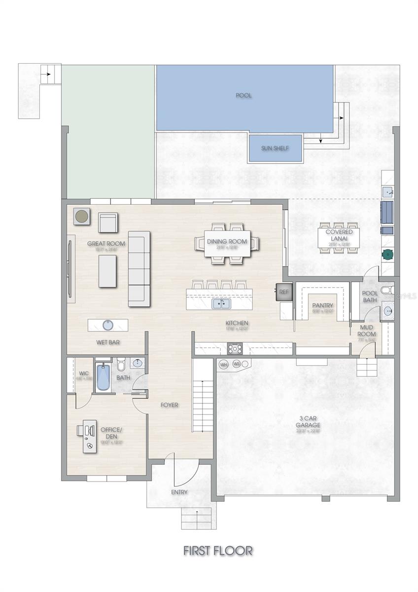 Listing photo id 1 for 3420 Channelside Court