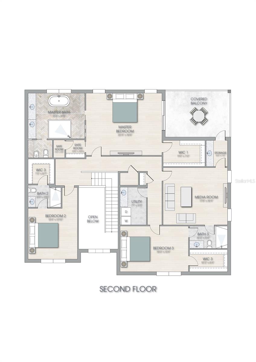 Listing photo id 2 for 3420 Channelside Court