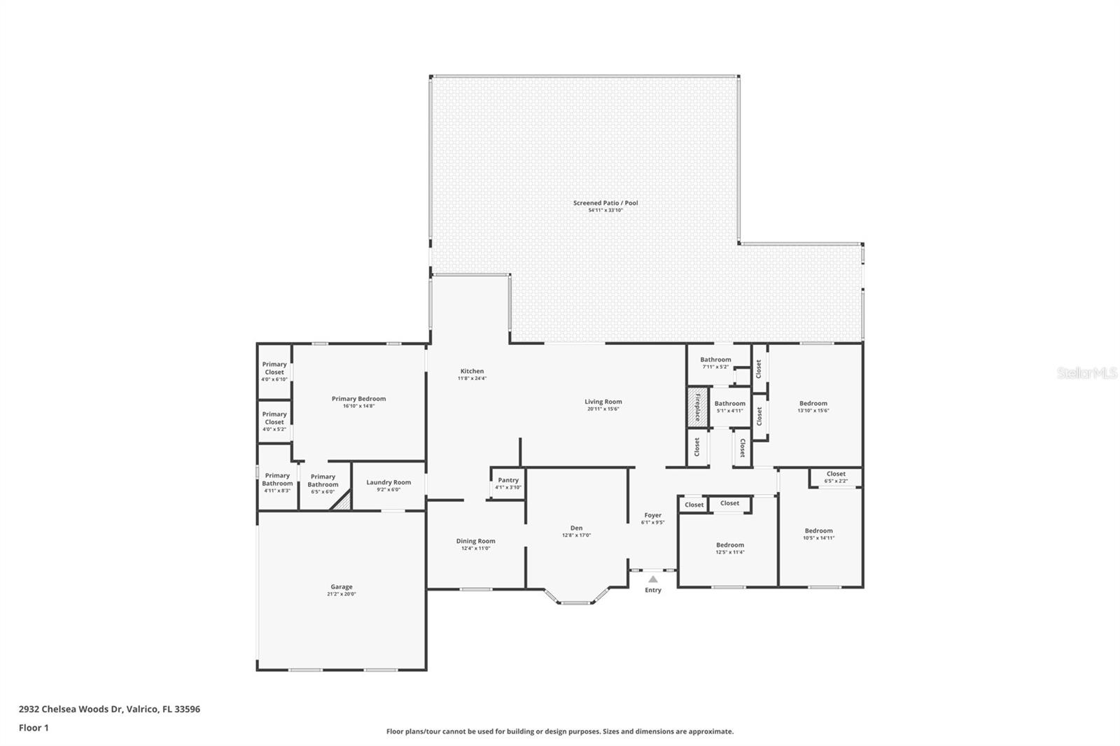 Image 29 of 29 For 2932 Chelsea Woods Drive