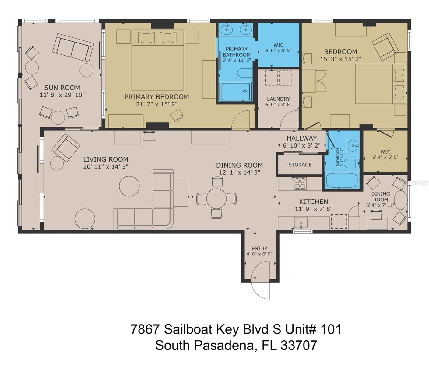 Image 27 of 31 For 7867 Sailboat Key Boulevard S 101