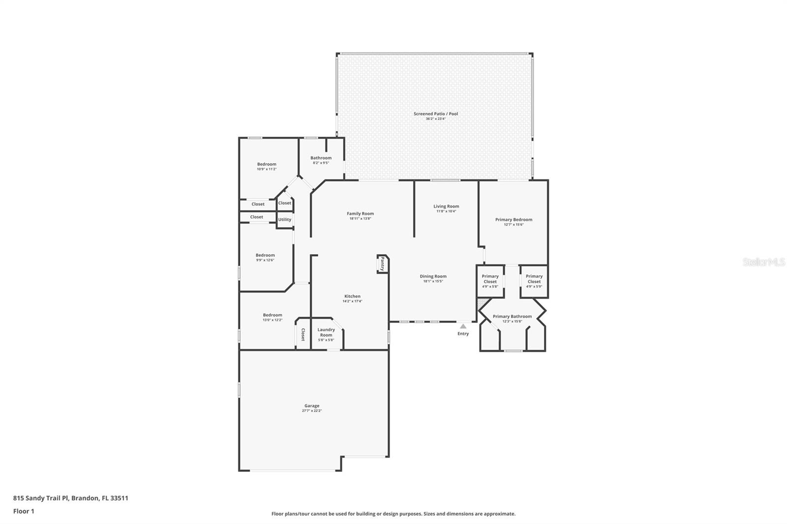 Image 6 of 66 For 815 Sandy Trail Place