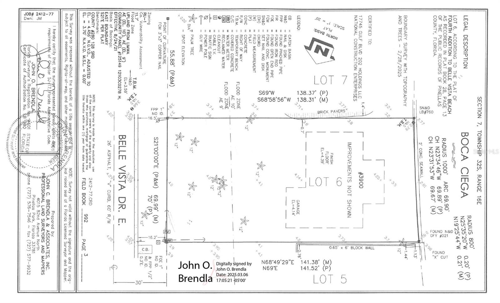 Image 6 of 6 For 3900 Belle Vista Drive E
