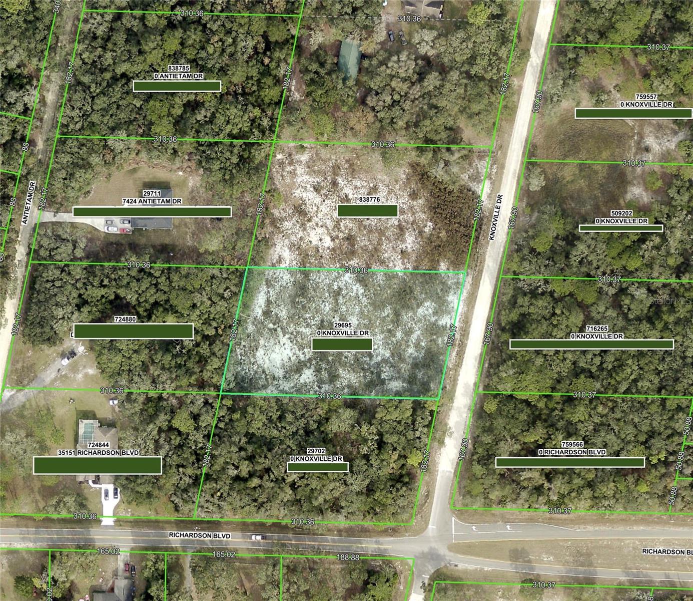 Listing Details for 0 Knoxville Drive, WEBSTER, FL 33597