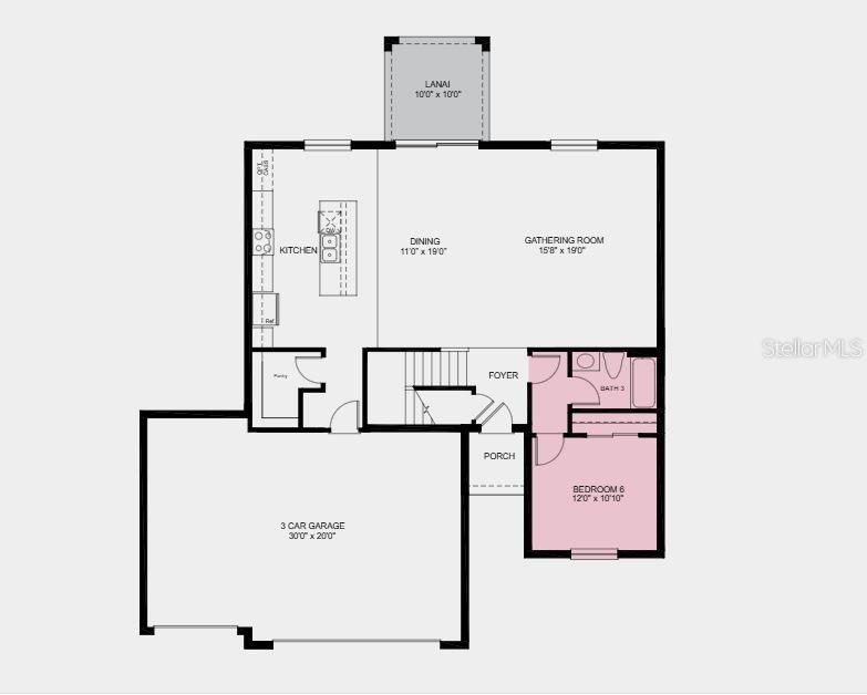 Image 2 of 15 For 2076 Babbling Brook Boulevard
