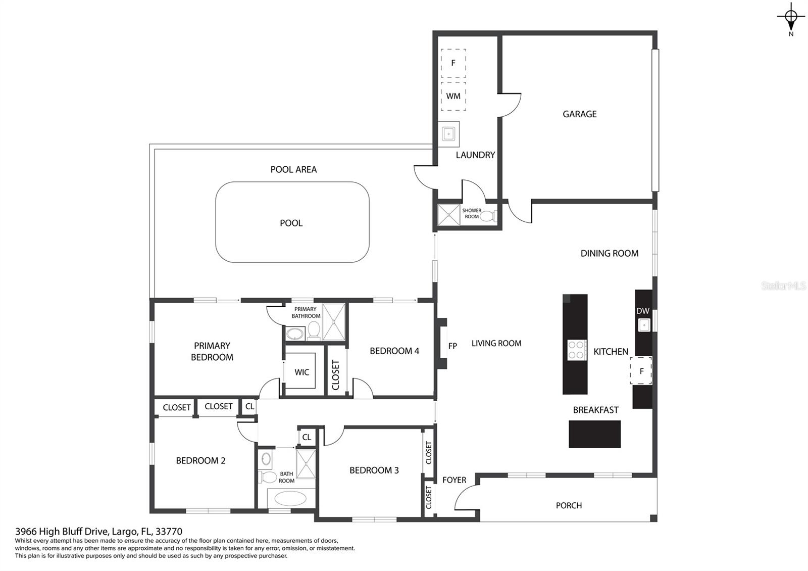 Image 36 of 36 For 3966 High Bluff Drive