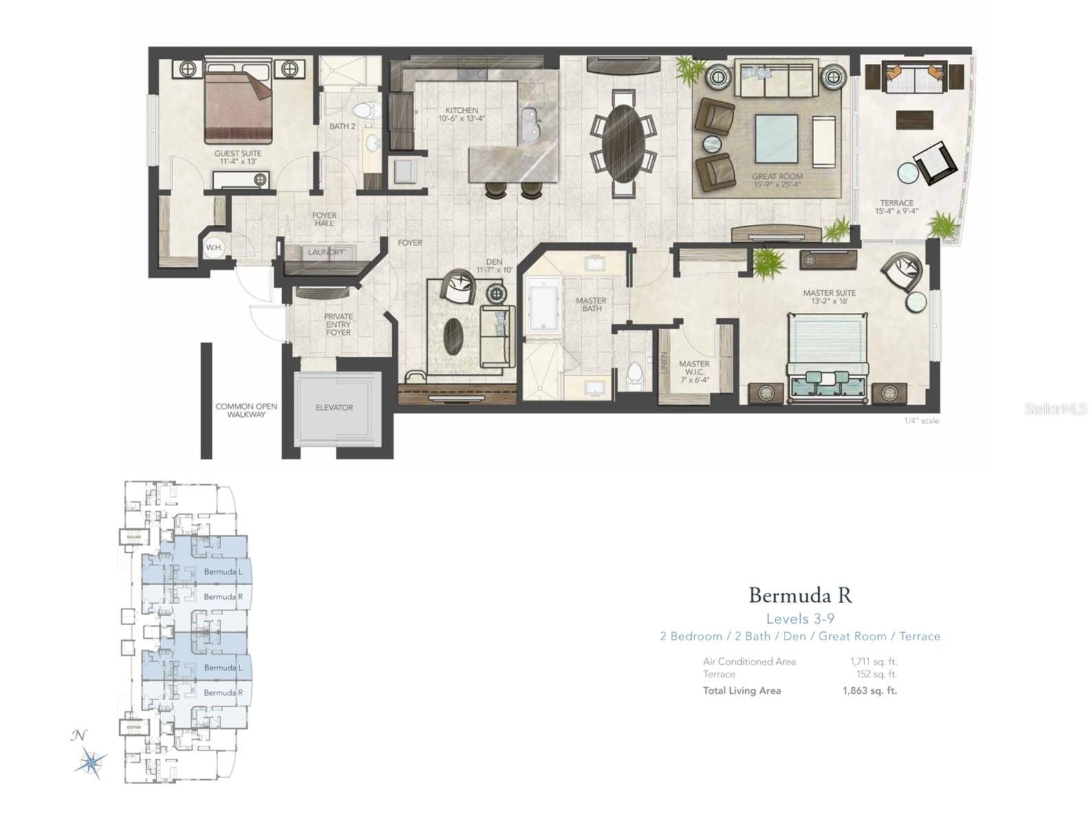 Image 30 of 53 For 1325 Snell Isle Boulevard Ne 708