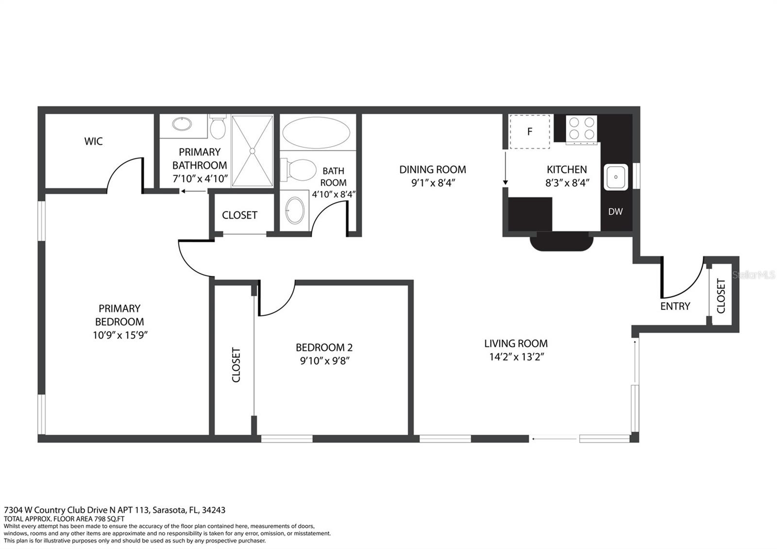 Image 30 of 30 For 7304 Country Club Drive N 113