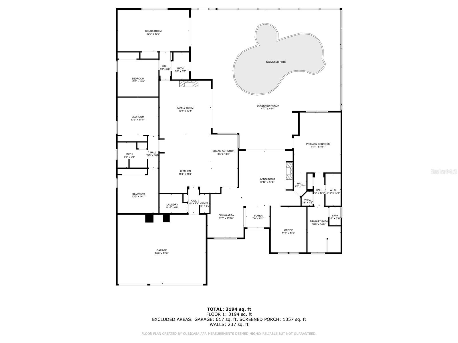 Image 73 of 76 For 17818 Arbor Greene Drive