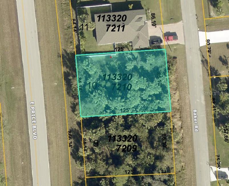 Details for  Baker Road , NORTH PORT, FL 34288