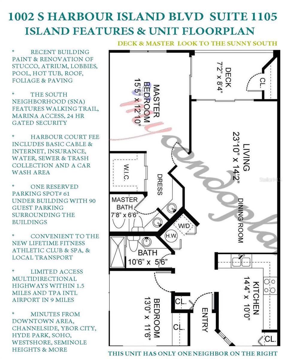 Image 2 of 40 For 1002 Harbour Island Boulevard 1105