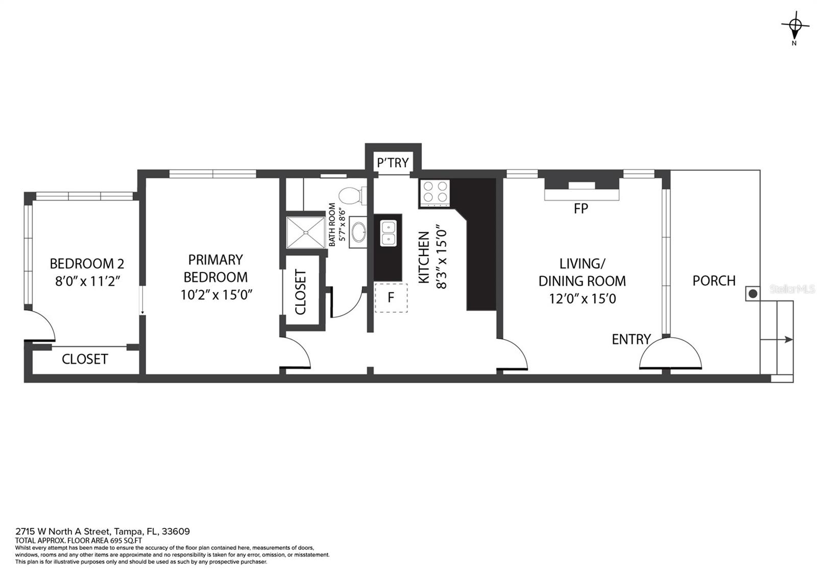 Image 12 of 21 For 2715 North A Street