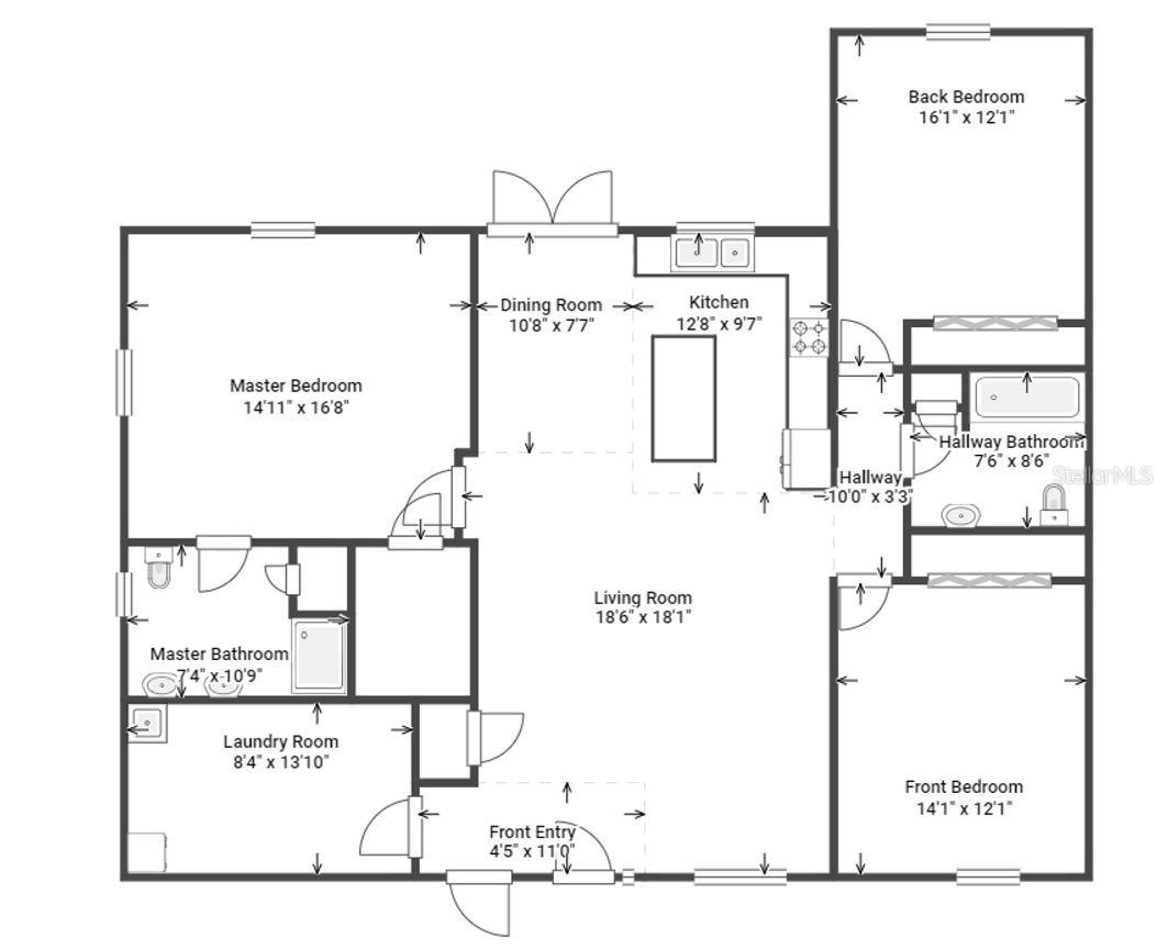 Image 22 of 27 For 1536 Palmetto Street