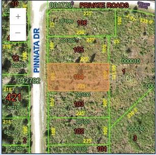 Listing Details for 0 Pinnata  , INDIAN LAKE ESTATES, FL 33855
