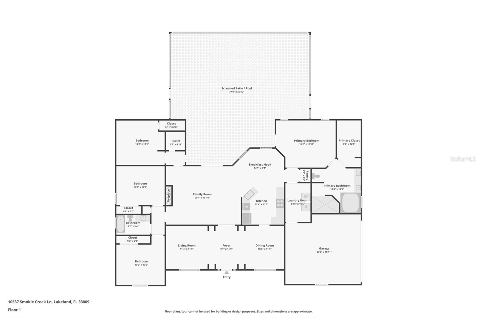Image 41 of 58 For 10537 Smokie Creek Lane