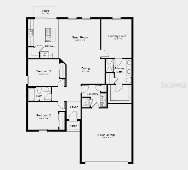 Image 2 of 28 For 2091 Babbling Brook Boulevard