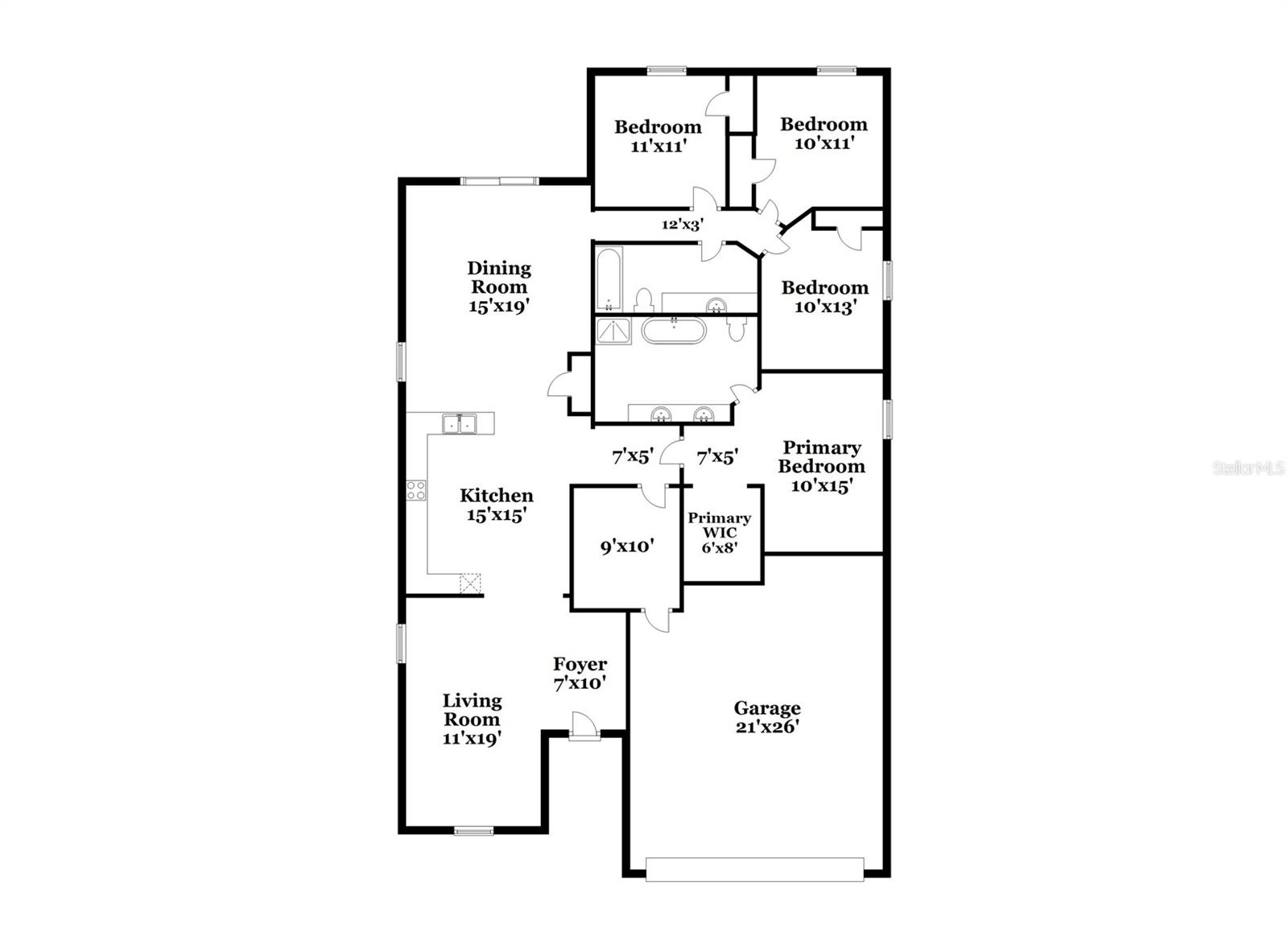 Image 2 of 16 For 1682 Hideaway Flat Street