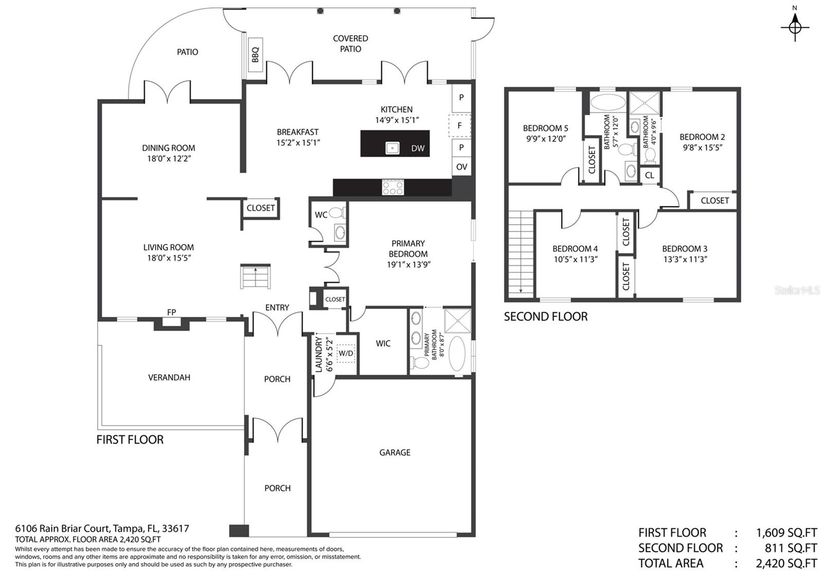 Image 44 of 44 For 6106 Rain Briar Court