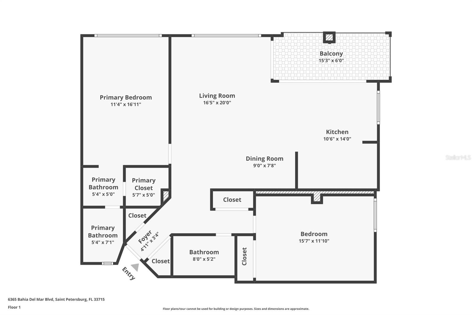 Image 3 of 30 For 6365 Bahia Del Mar Boulevard 604