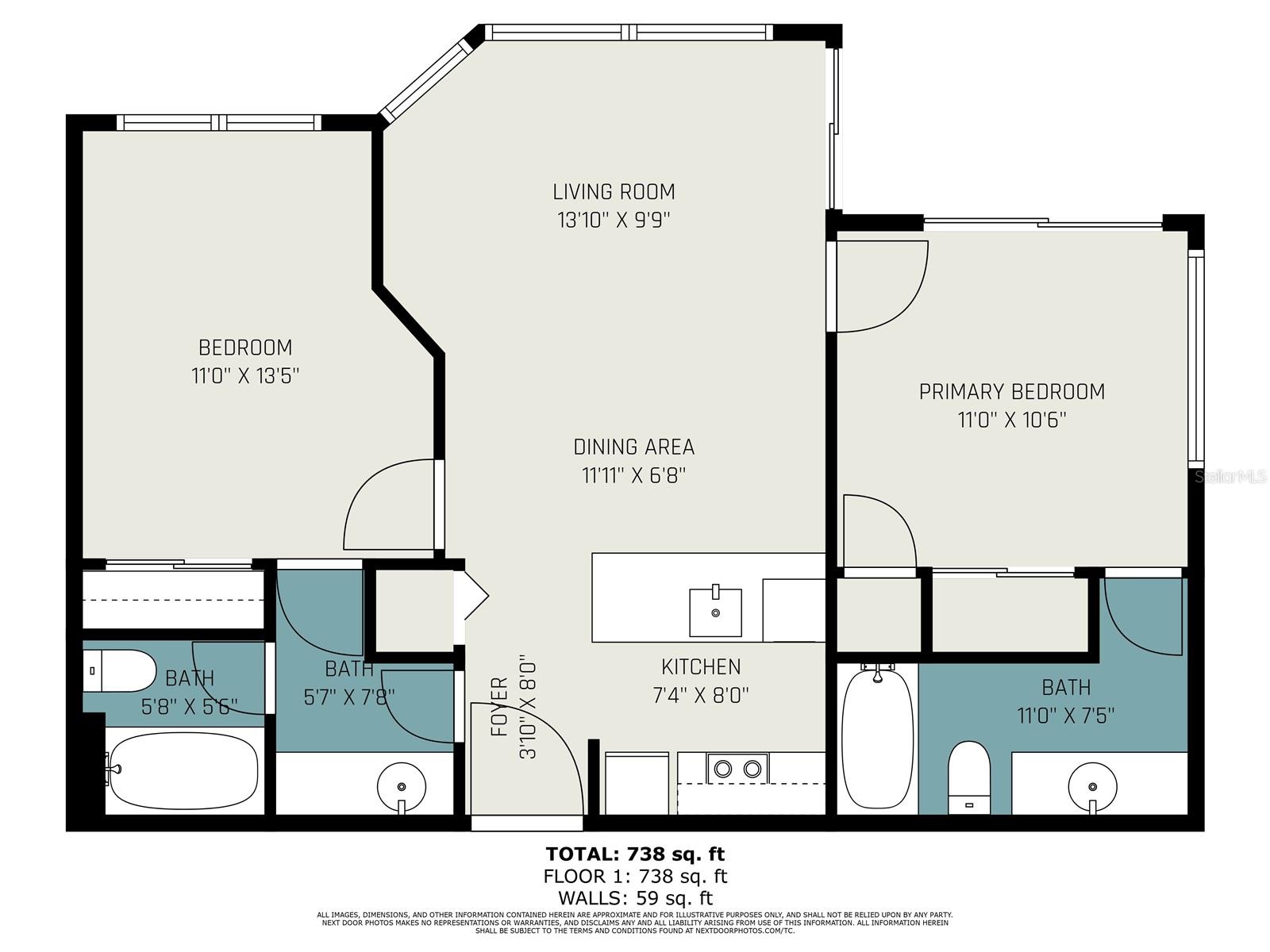Image 23 of 29 For 6337 Parc Corniche Drive 2114