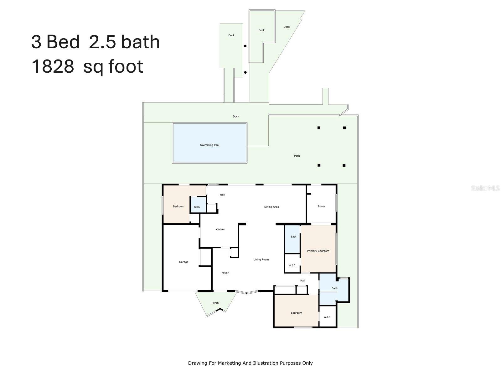 Listing photo id 60 for 4811 Shell Stream Boulevard