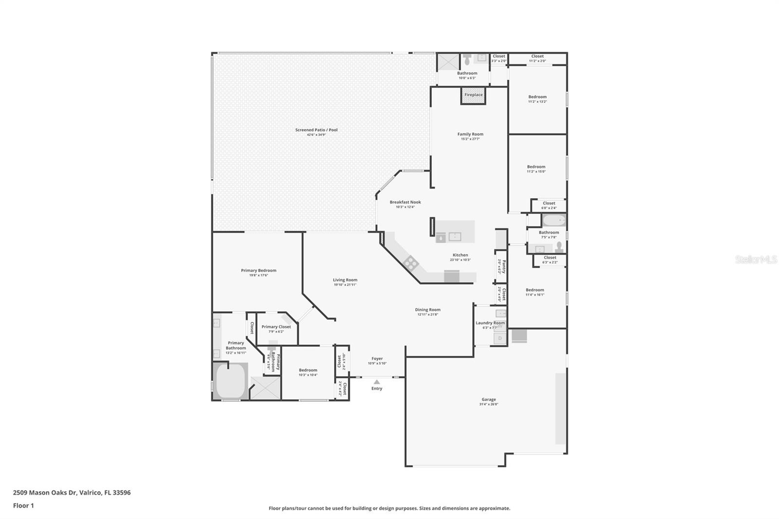 Image 77 of 77 For 2509 Mason Oaks Drive 100