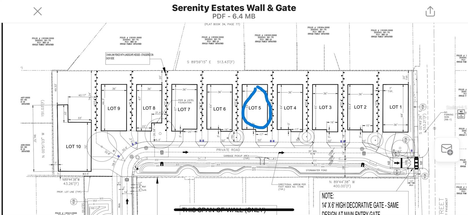 Image 6 of 6 For 3209 Serenity Estates Lane