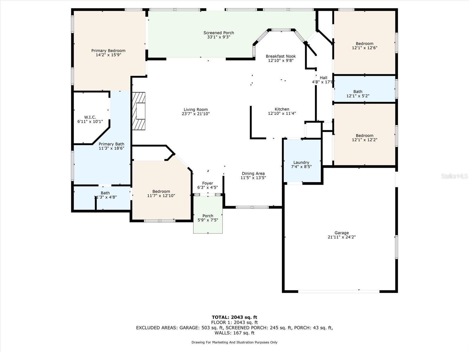 Image 34 of 35 For 16879 Akins Drive